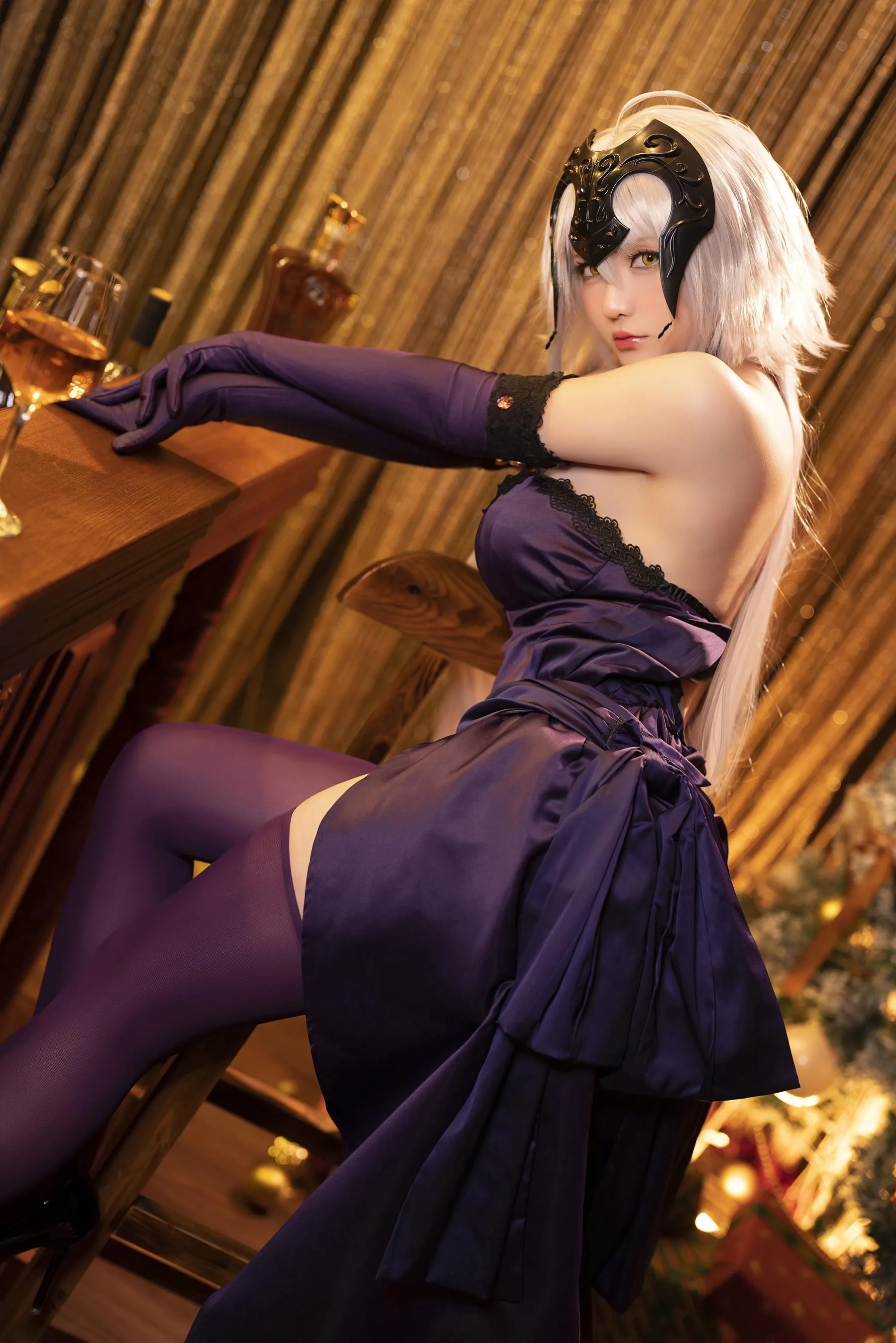 星之迟迟 – NO.140 圣诞赠品 黑贞 [42P]插图2
